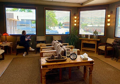 East Wenatchee's Webb Dental Care waiting room